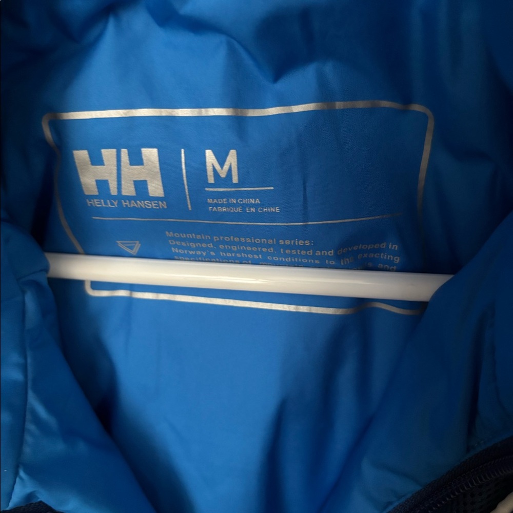 Helly Hansen 3-in-1 jacket. Blue size Medium